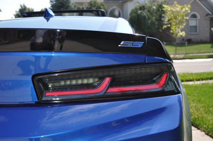 2016 - 18 Camaro Smoked Sequential Tail Lights - Red Signal