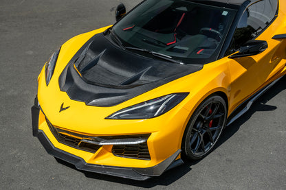 C8 Corvette Z06 Carbon Fiber Sequential LED DRL Light Bar Bezels