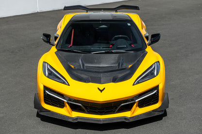 C8 Corvette Z06 Carbon Fiber Sequential LED DRL Light Bar Bezels