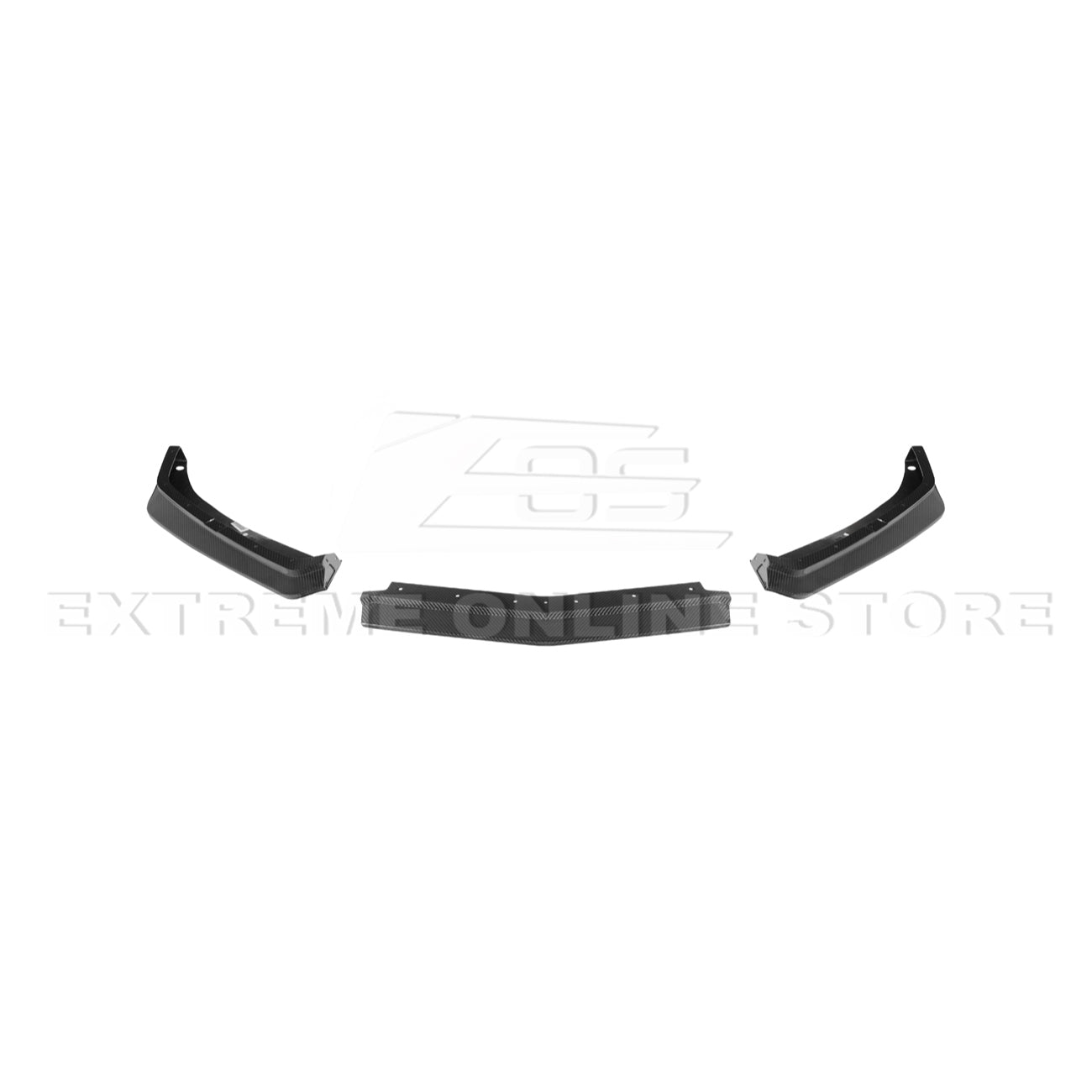 C8 Corvette Stingray Z07 Style Carbon Fiber Front Splitter