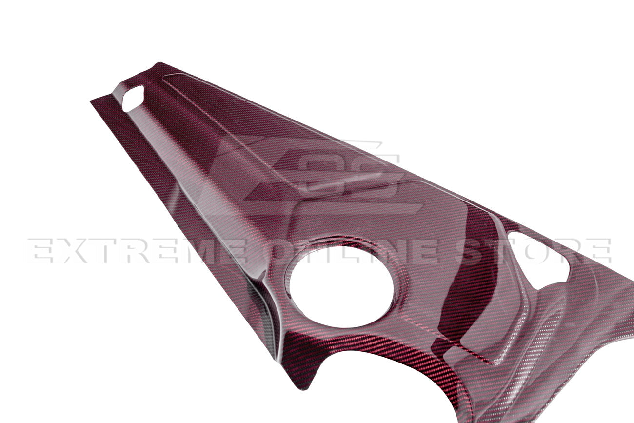 C8 Corvette Coupe Carbon Fiber Engine Bay Panel Cover Kit (3-Piece Version)