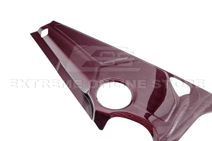 C8 Corvette Coupe Carbon Fiber Engine Bay Panel Cover Kit (3-Piece Version)