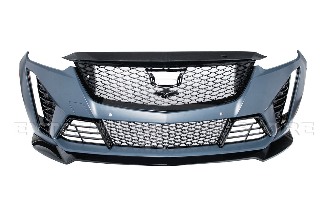 2020 - 24 Cadillac CT5-V | CT5 Blackwing Style Front Bumper Conversion Kit