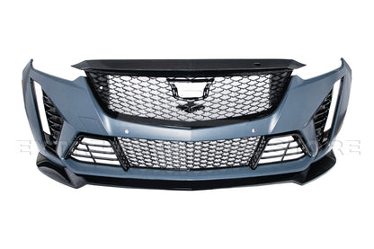 2020 - 24 Cadillac CT5-V | CT5 Blackwing Style Front Bumper Conversion Kit