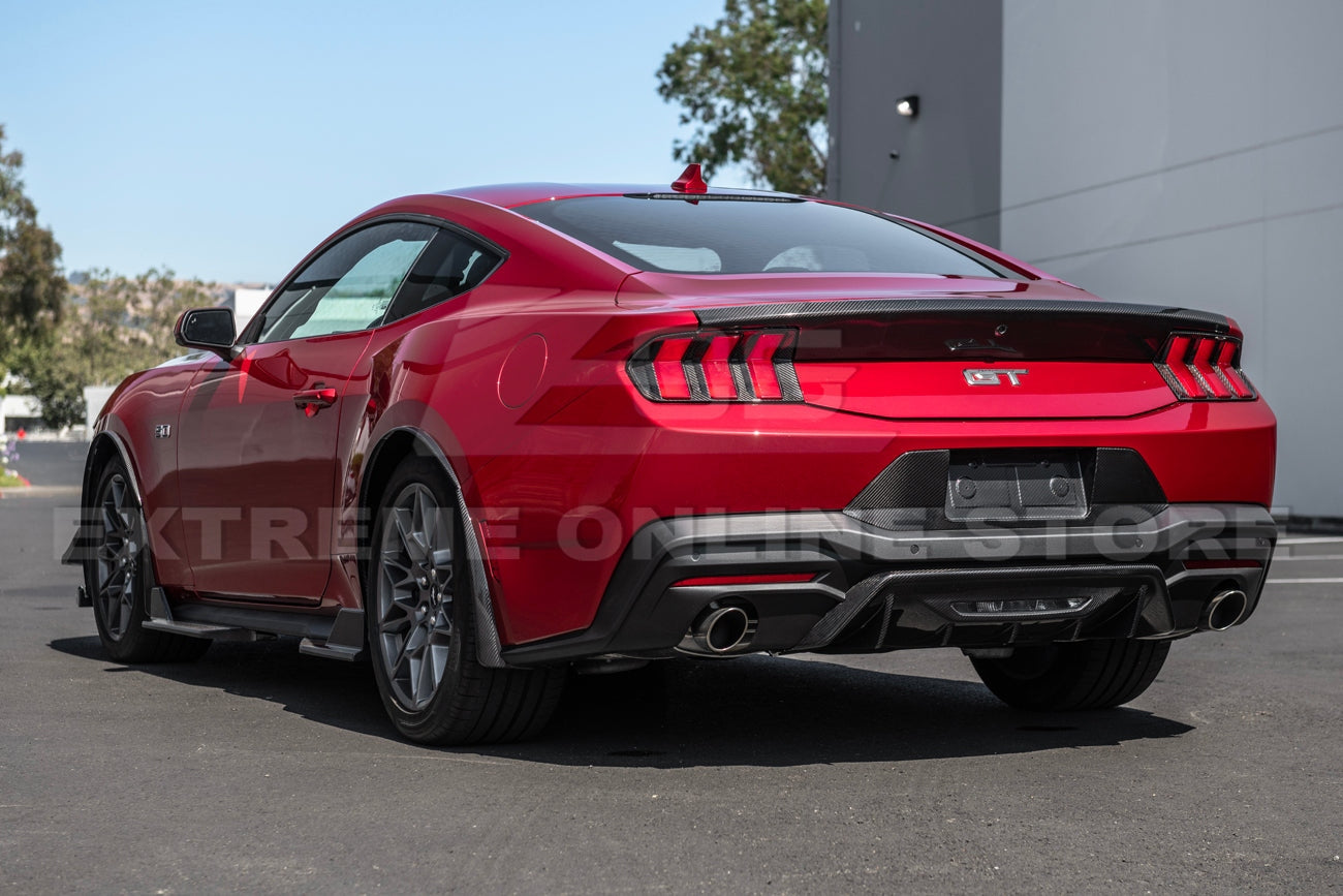 2024 - 25 Mustang S650 Carbon Fiber Rear Decklid Spoiler Panel