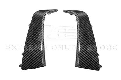 2014 - 19 C7 ZR1 Corvette Carbon Fiber Front Vent Brows Insert