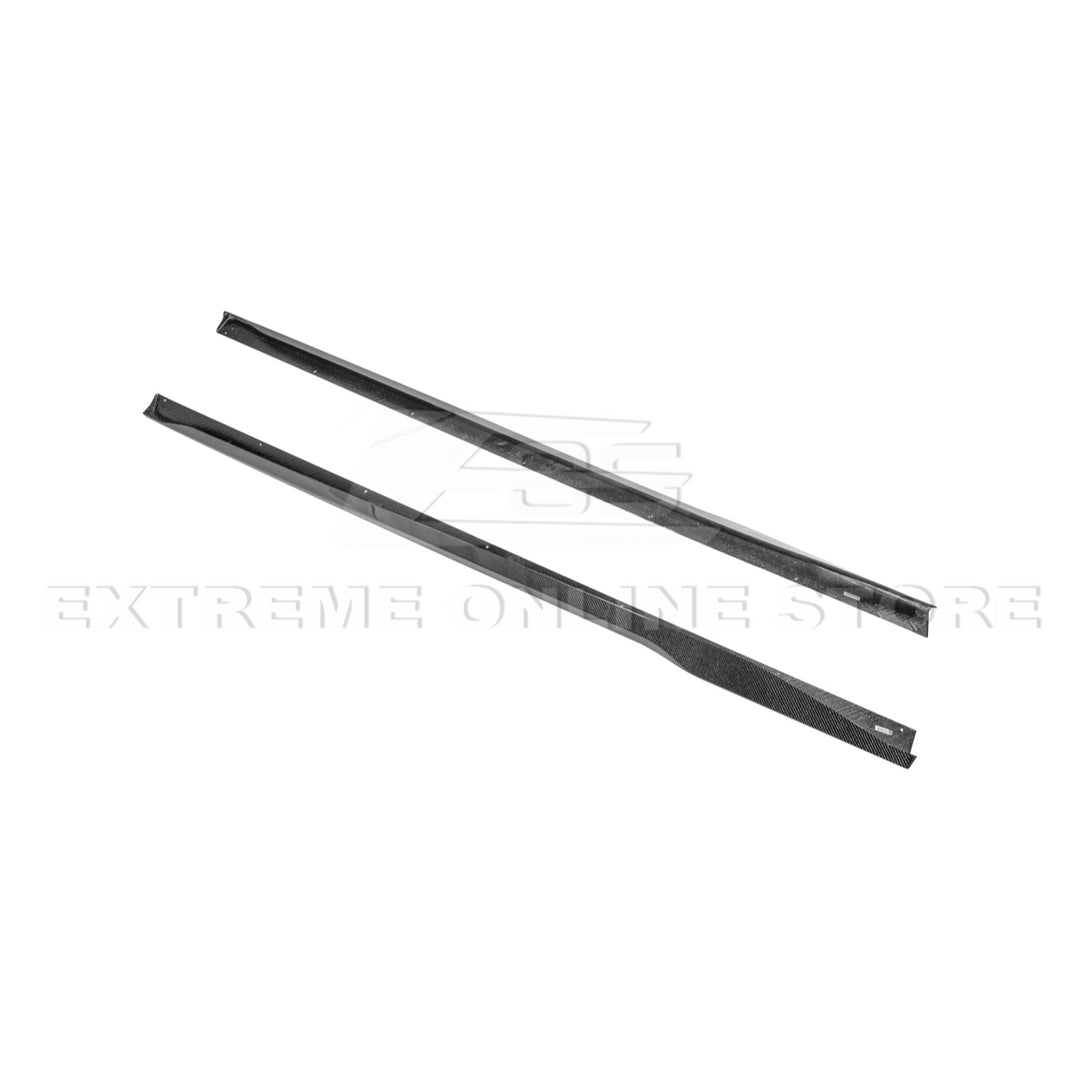 2024+ Mustang S650 Carbon Fiber Add-On Side Skirts Extensions