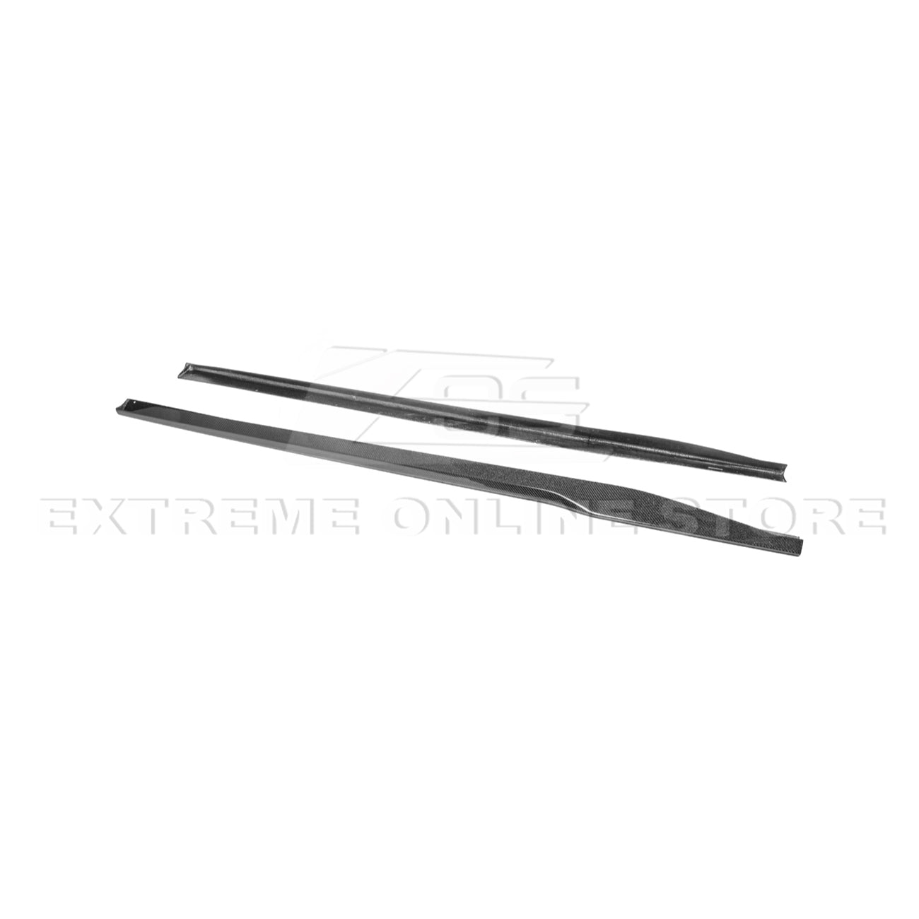 2024+ Mustang S650 Carbon Fiber Add-On Side Skirts Extensions