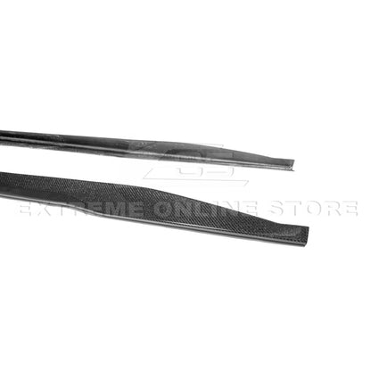2024+ Mustang S650 Carbon Fiber Add-On Side Skirts Extensions