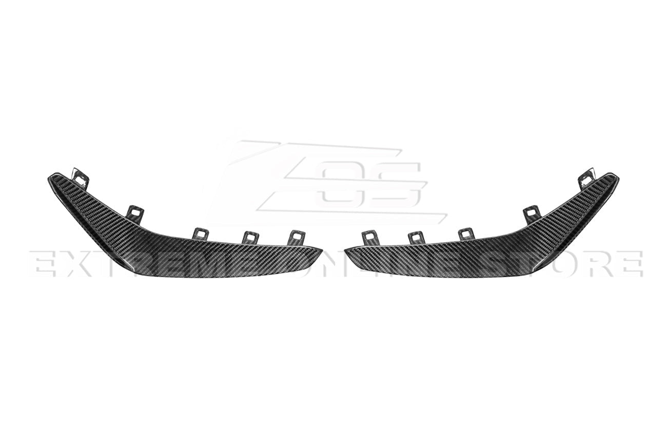 2020+ Cadillac CT4-V Blackwing Front Splitter, Canards, and Side Skirts