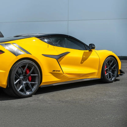 C8 Corvette Carbon Fiber Z06 Door Exterior Handle Garnish Replacement