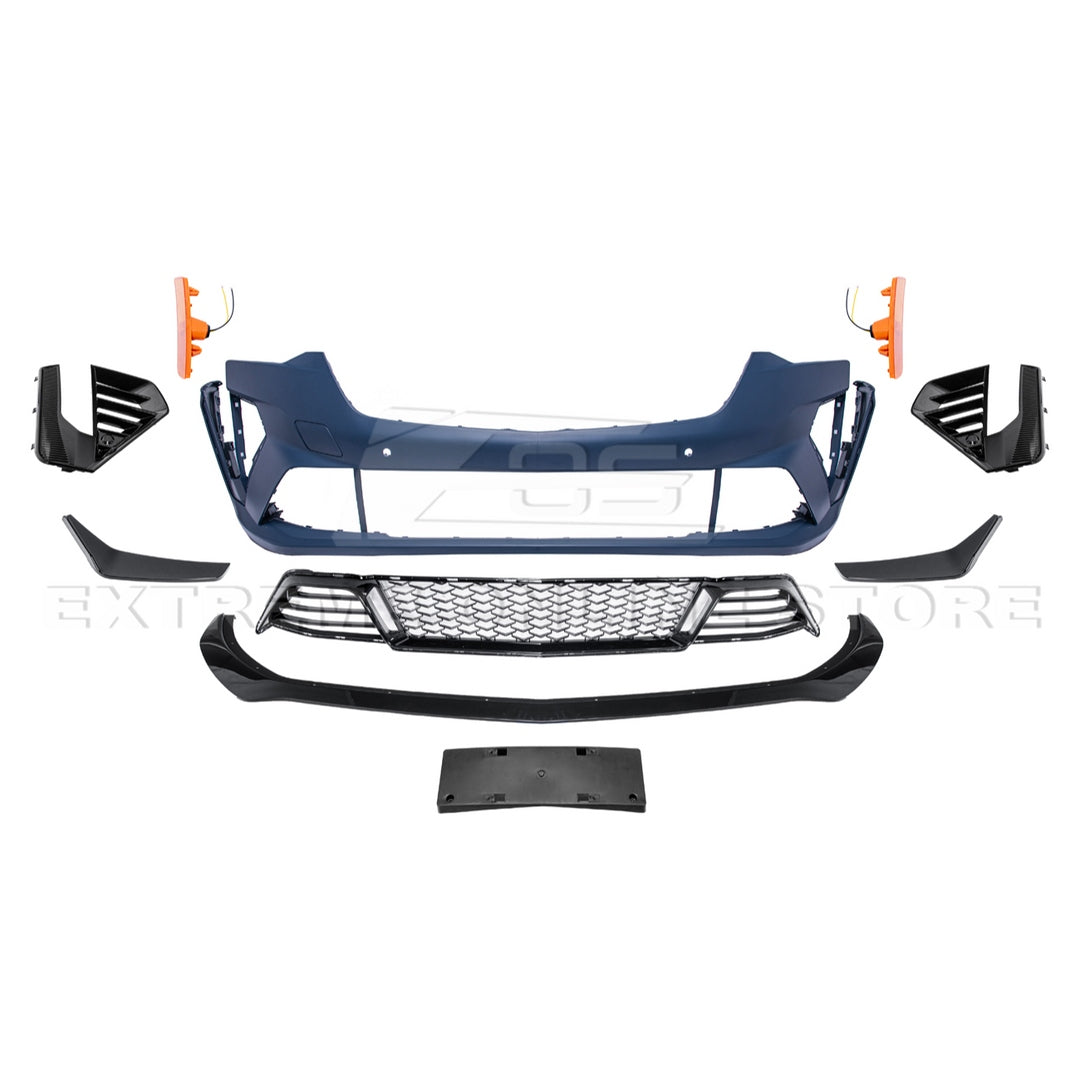 2020+ Cadillac CT4-V | CT4 Blackwing Style Conversion Front Bumper