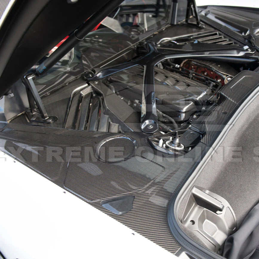 C8 Corvette Coupe Carbon Fiber Engine Bay Corner Vent Covers