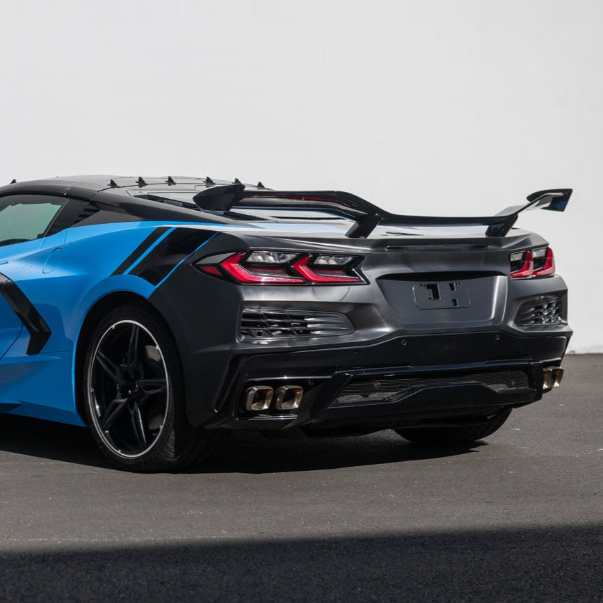 C8 Corvette Stingray Z06 Conversion Rear Bumper Kit