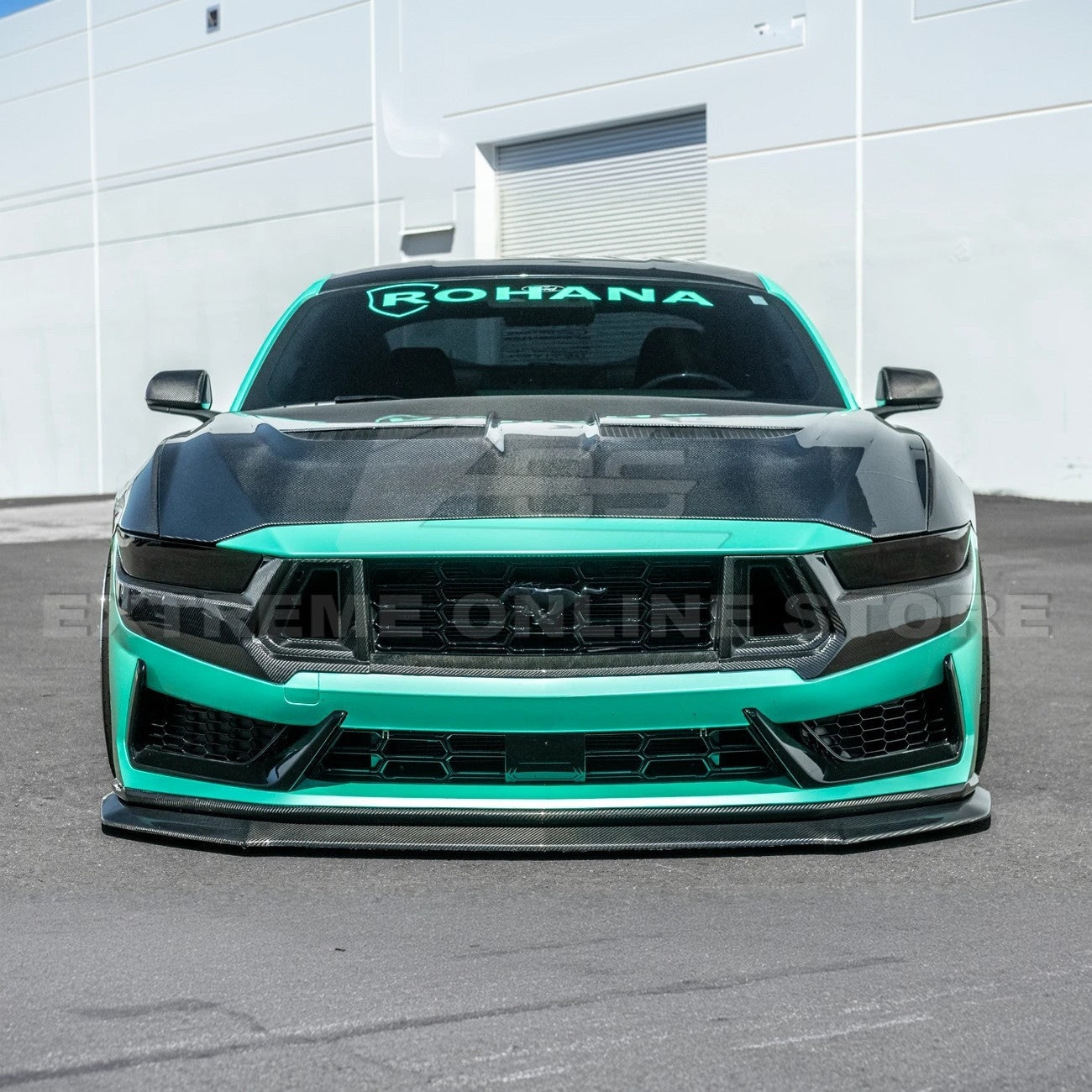 2024+ Mustang Dark Horse Carbon Fiber Front Splitter