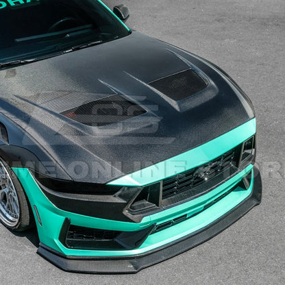 2024+ Mustang Dark Horse Carbon Fiber Front Splitter
