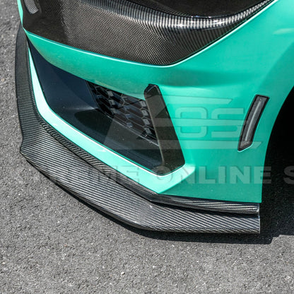 2024+ Mustang Dark Horse Carbon Fiber Front Splitter