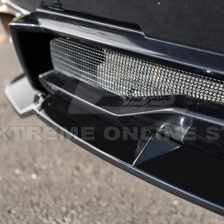 C8 Corvette Stingray Gloss Black Rear Bumper Add-On Diffuser Lip