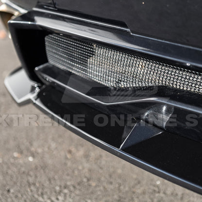 C8 Corvette Stingray Gloss Black Rear Bumper Add-On Diffuser Lip