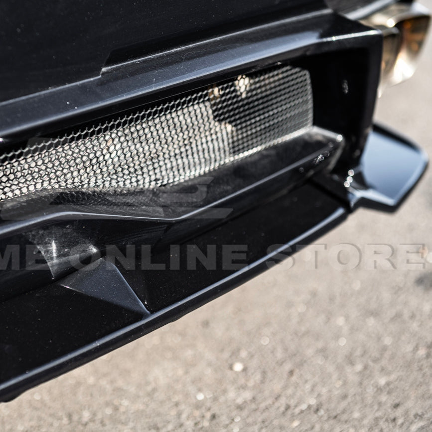 C8 Corvette Stingray Gloss Black Rear Bumper Add-On Diffuser Lip