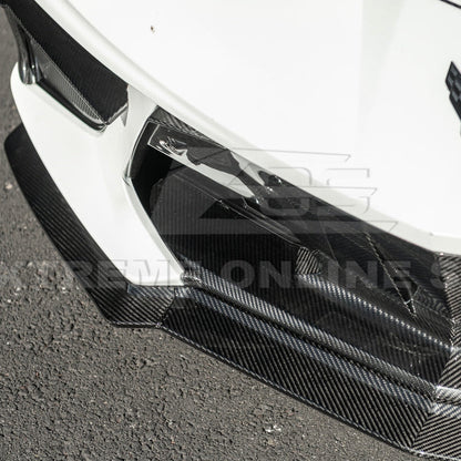 C8 Corvette Stingray Z07 Style Carbon Fiber Front Splitter