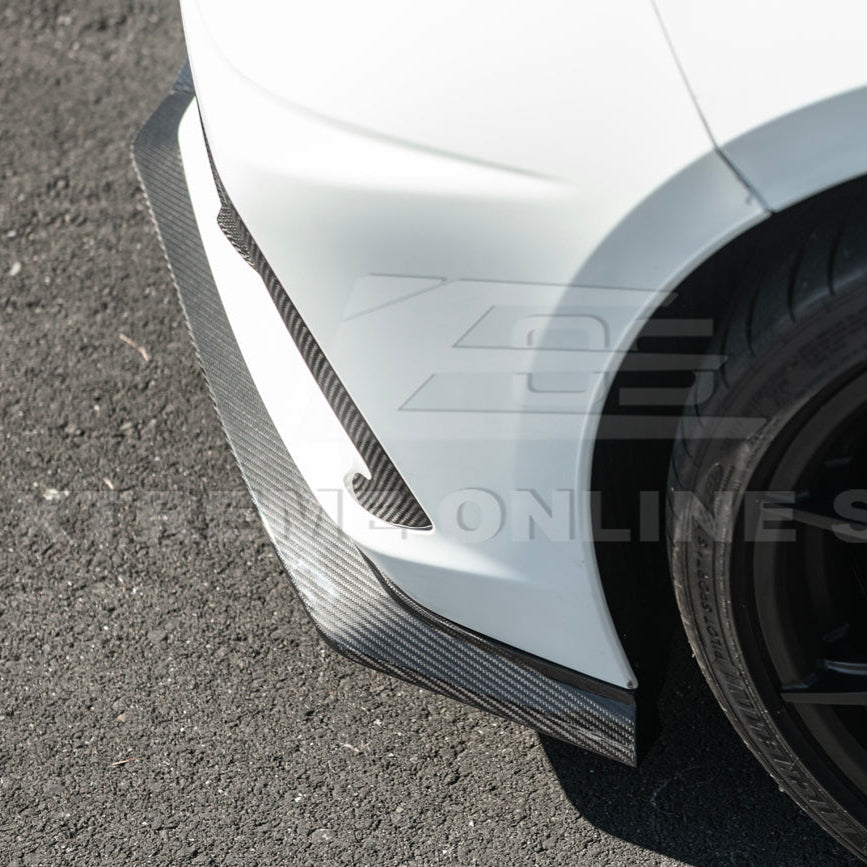 C8 Corvette Stingray Z07 Style Carbon Fiber Front Splitter