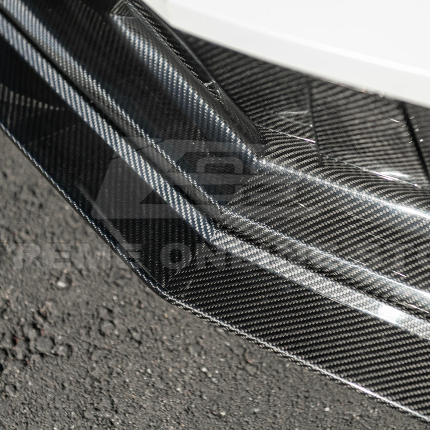 C8 Corvette Stingray Z07 Style Carbon Fiber Front Splitter