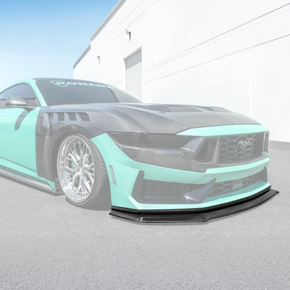 2024+ Mustang Dark Horse Carbon Fiber Front Splitter