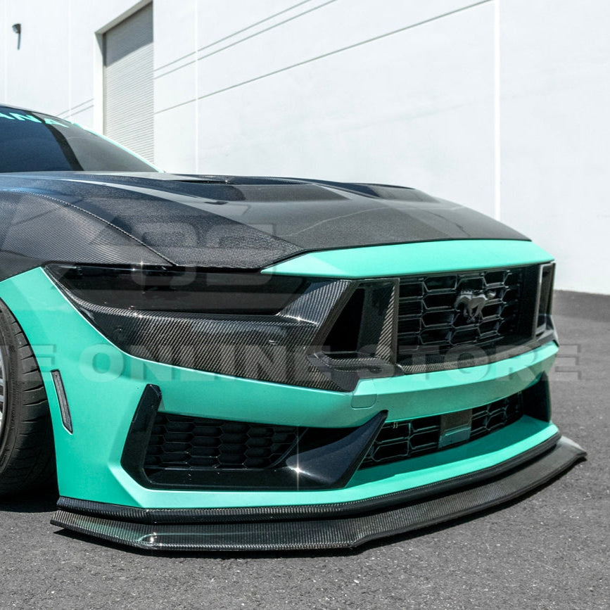 2024+ Mustang Dark Horse Carbon Fiber Front Splitter