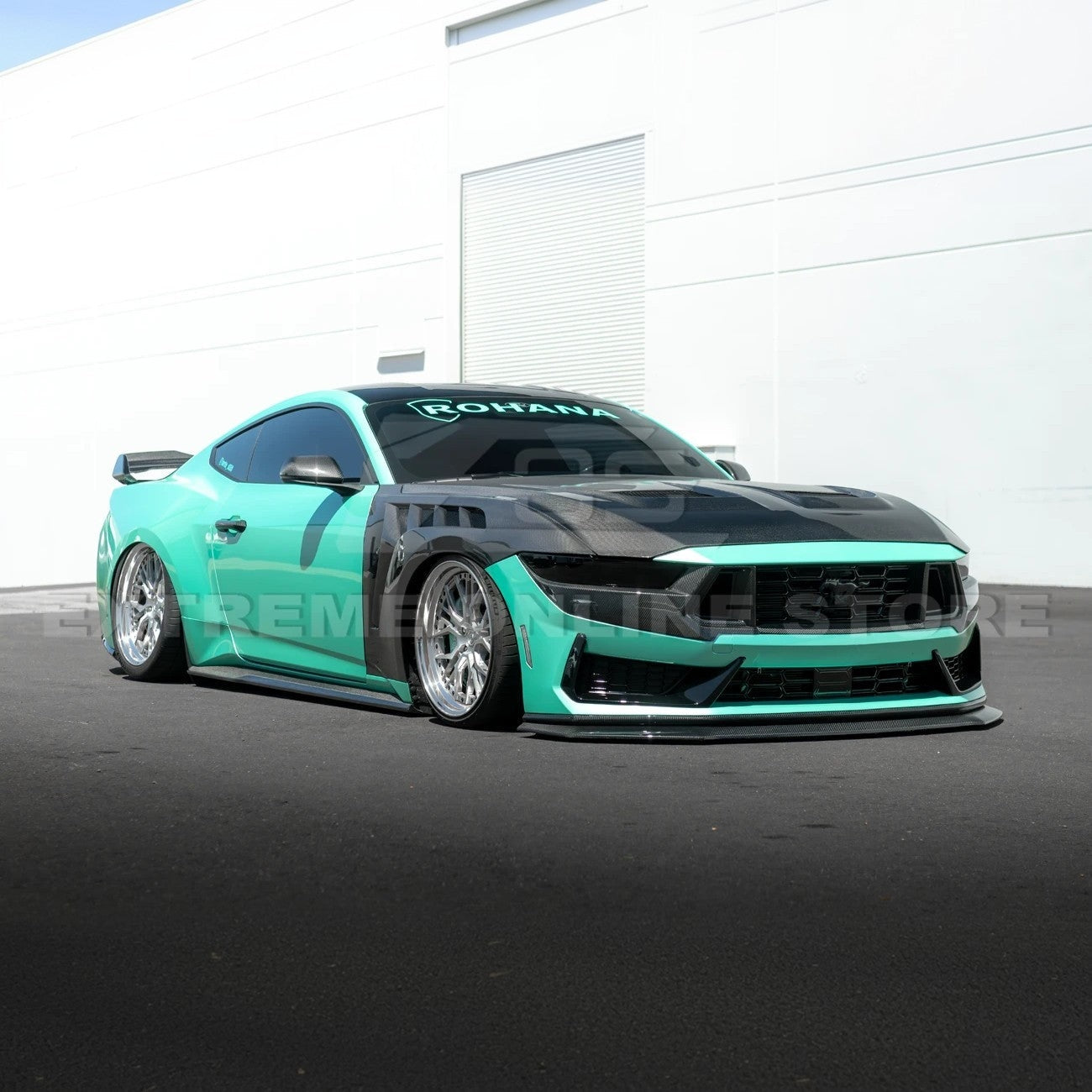 2024+ Mustang Dark Horse Carbon Fiber Front Splitter