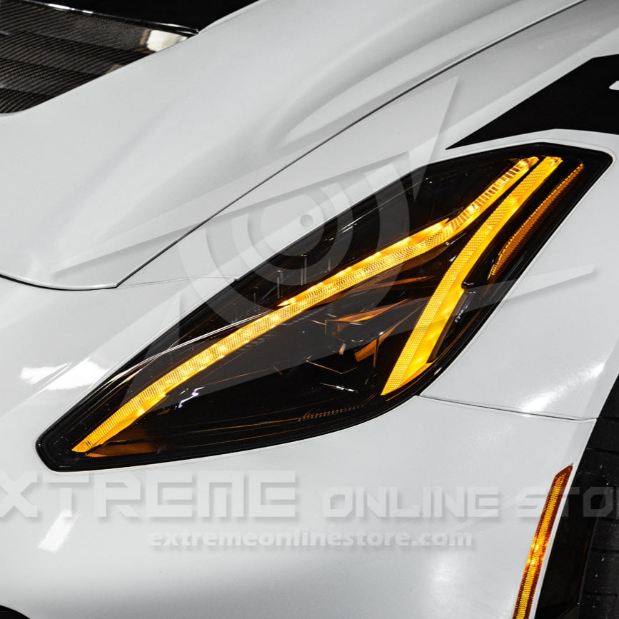 2014 - 19 Corvette C7 Models C8 Style Headlights