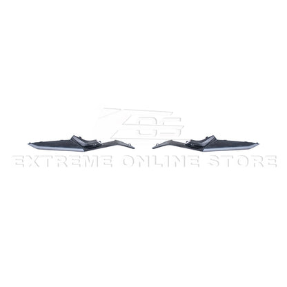 C8 Corvette Z06 Carbon Fiber Sequential LED DRL Light Bar Bezels