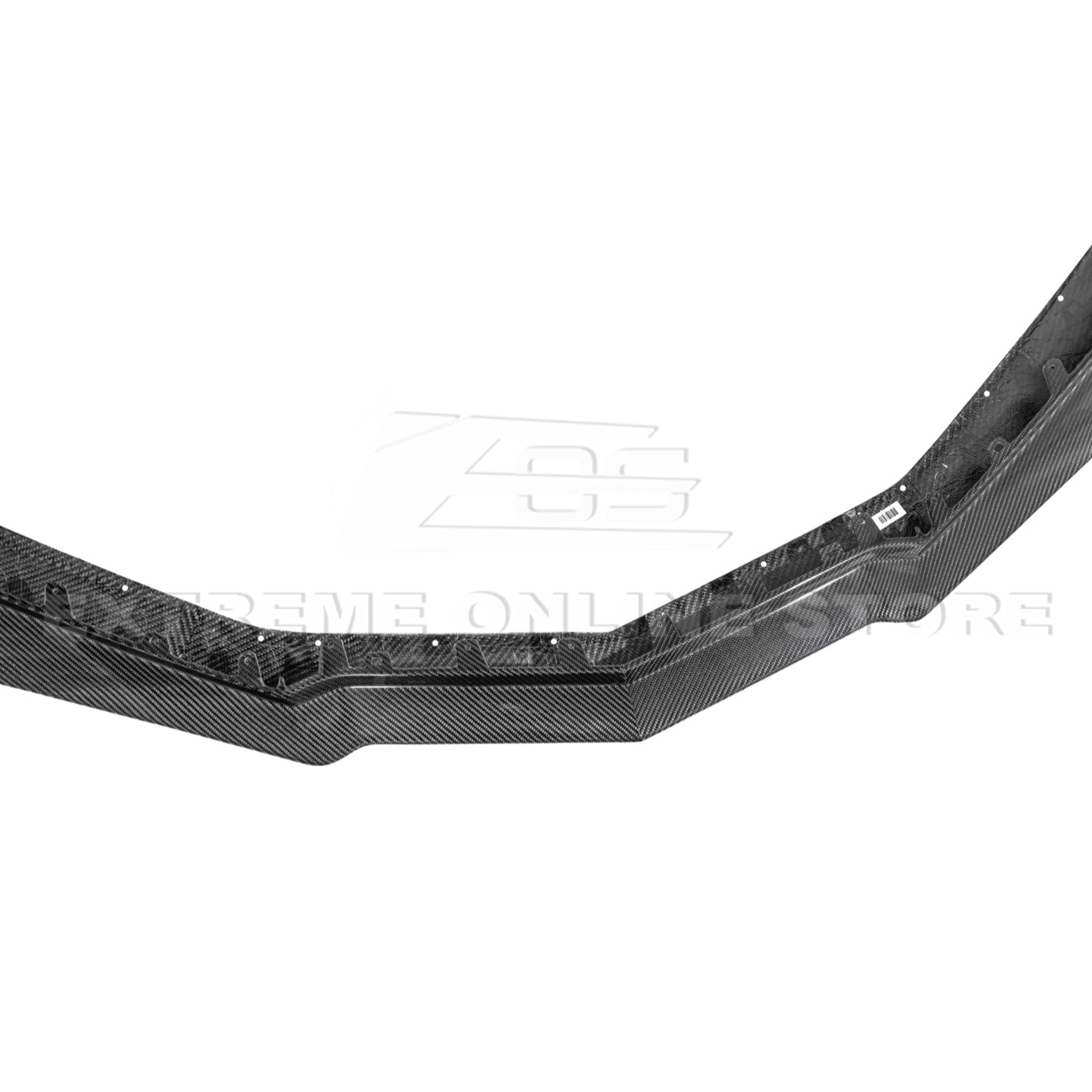 C8 Corvette Z06 Z07 Carbon Fiber Extended One-Piece Front Splitter