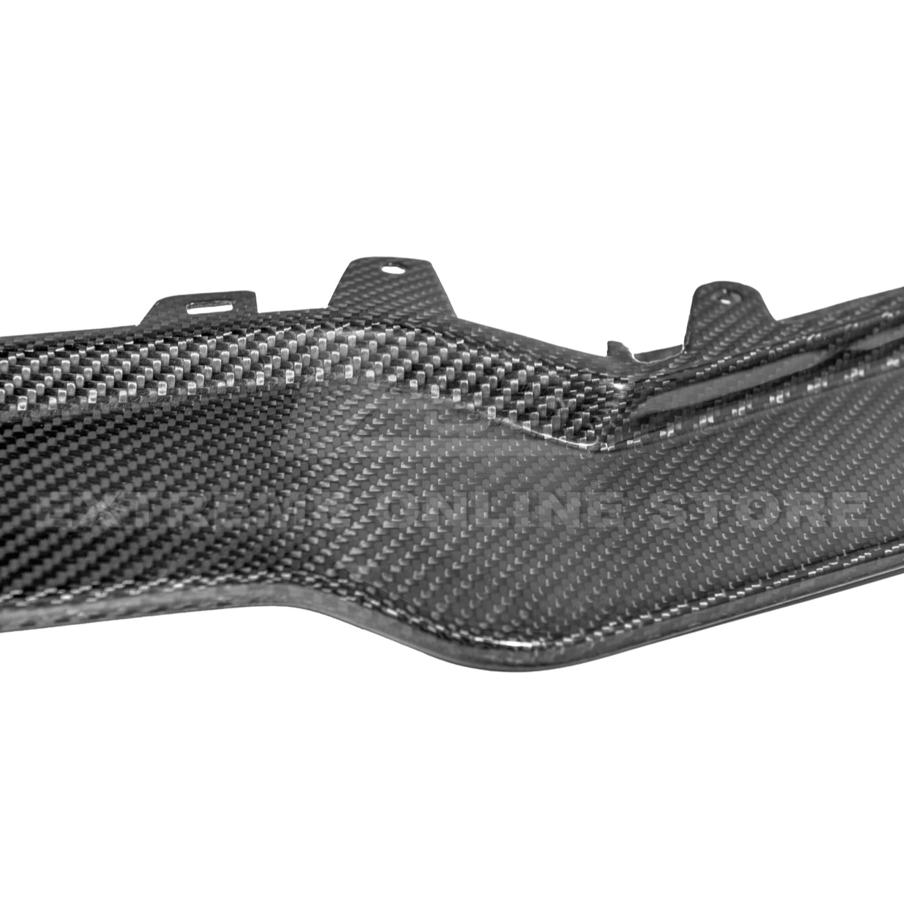 C8 Corvette Z06 Z07 Carbon Fiber Extended One-Piece Front Splitter
