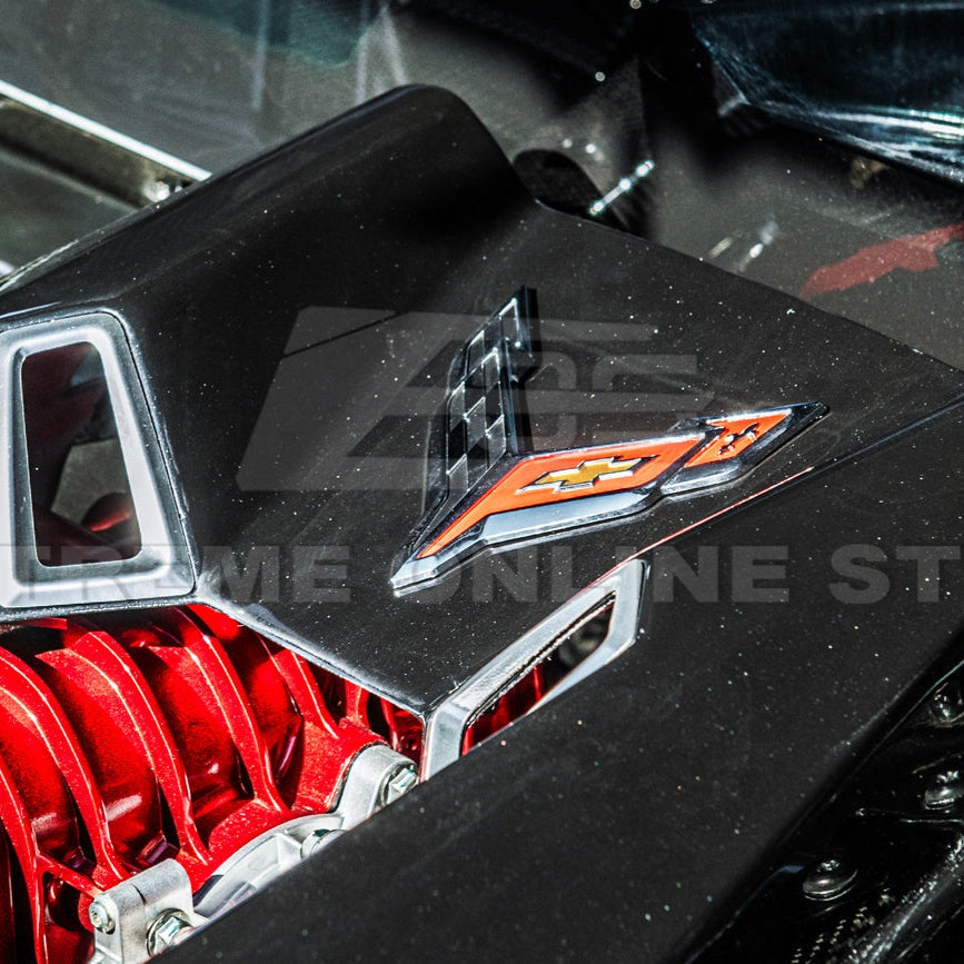 C8 Corvette Z06 5.5L LT6 Carbon Flash Painted Engine Cover