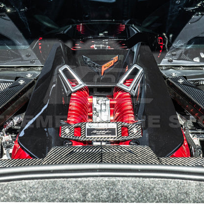 C8 Corvette Z06 5.5L LT6 Carbon Flash Painted Engine Cover