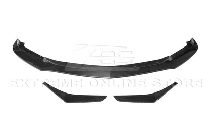 2020 - 24 Cadillac CT5-V Blackwing Style Carbon Fiber Front Splitter with Canards