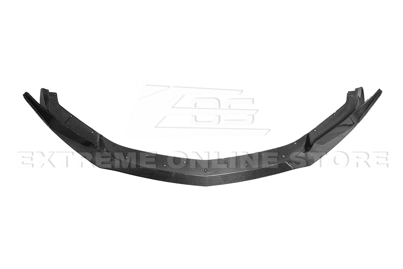 2020 - 24 Cadillac CT5-V Blackwing Style Carbon Fiber Front Splitter with Canards