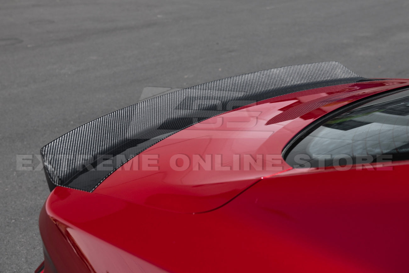 2024 - 25 Mustang S650 Carbon Fiber Rear Ducktail Spoiler