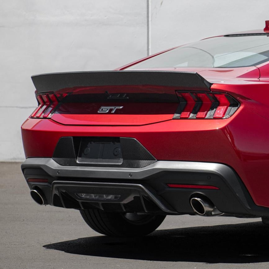2024 - 25 Mustang S650 Carbon Fiber Rear Ducktail Spoiler