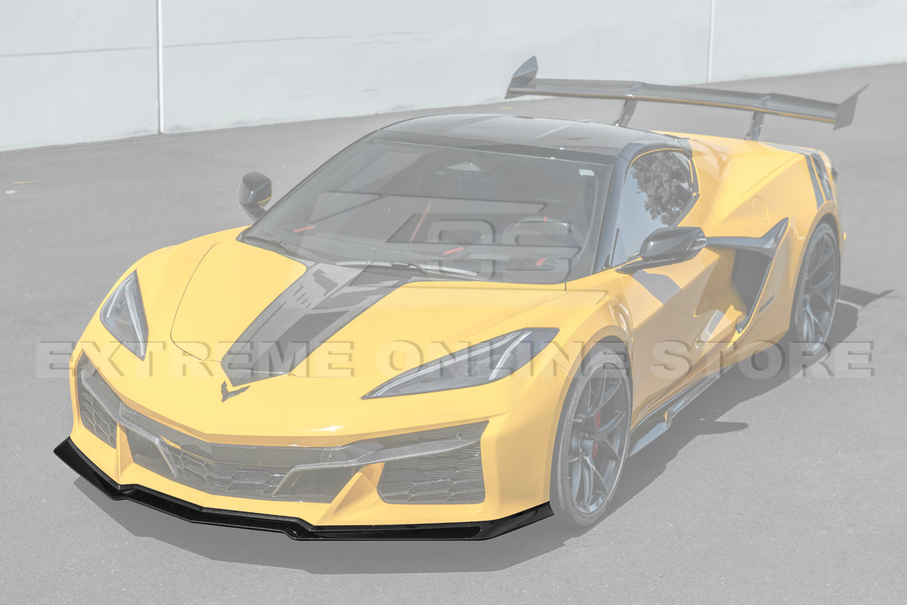 C8 Corvette Z06 / E-Ray 3 Piece Front Lip Splitter (Carbon Fiber/ Carbon Flash)