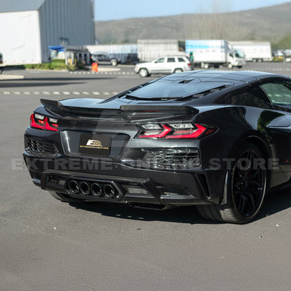 Corvette C8 Z06 Carbon Fiber Rear Wing Wickerbill Spoiler