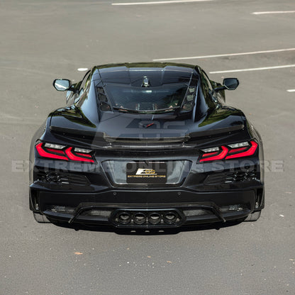 Corvette C8 Z06 Carbon Fiber Rear Wing Wickerbill Spoiler