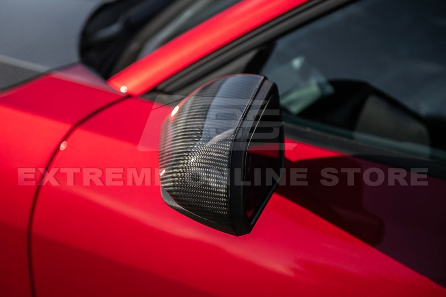 2015 - 23 Mustang Carbon Fiber Mirror Cap Covers