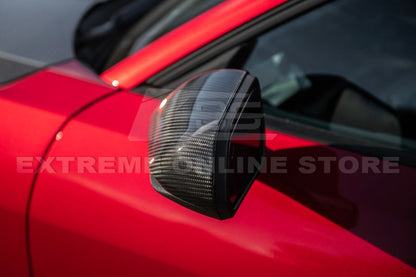 2015 - 23 Mustang Carbon Fiber Mirror Cap Covers