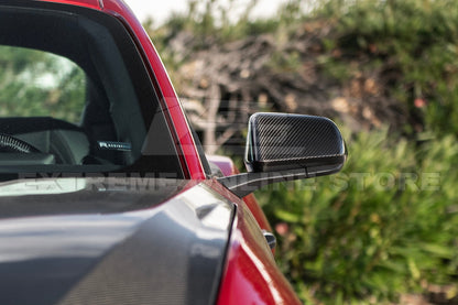 2015 - 23 Mustang Carbon Fiber Mirror Cap Covers