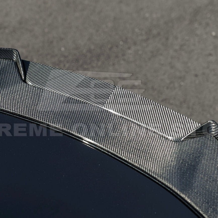 Corvette C8 Z06 Carbon Fiber Rear Wing Wickerbill Spoiler
