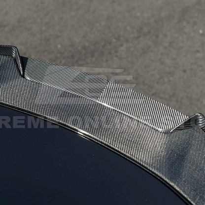 Corvette C8 Z06 Carbon Fiber Rear Wing Wickerbill Spoiler