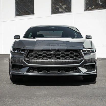 2024+ Mustang EcoBoost Carbon Fiber Headlight Eyebrow Trim Cover