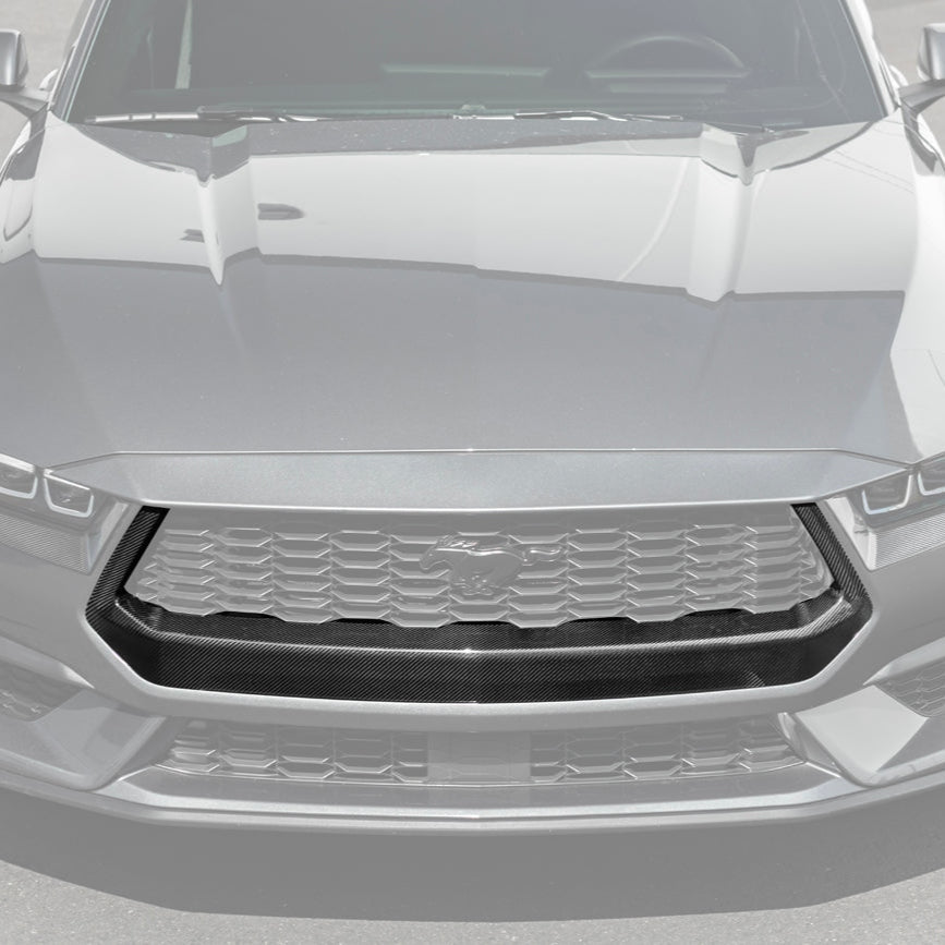 2024+ Mustang S650 EcoBoost Carbon Center Grille Lower Trim Frame